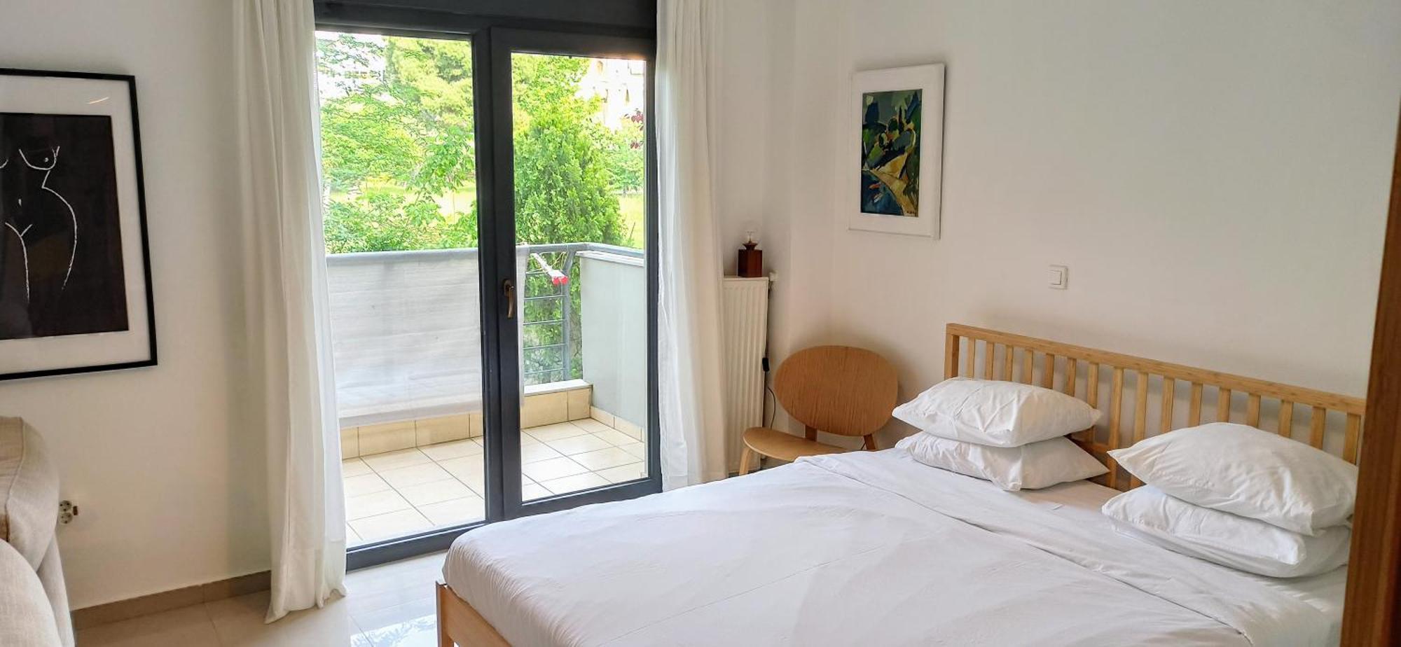 Grand Getaway Suite 300Mts From The Beach Peraia  Exterior photo